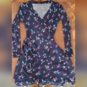 Banana Republic Floral Wrap Dress